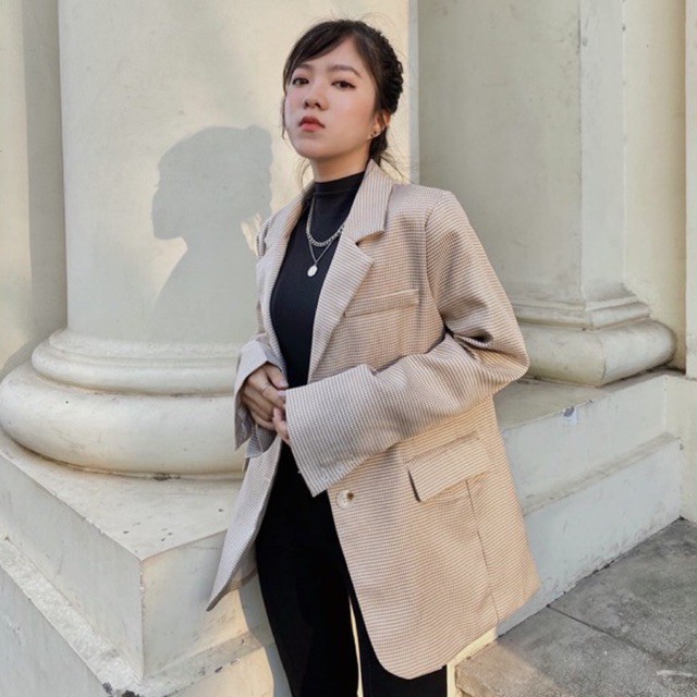 Casual Blazer (Áo khoác hoạ tiết) | BigBuy360 - bigbuy360.vn