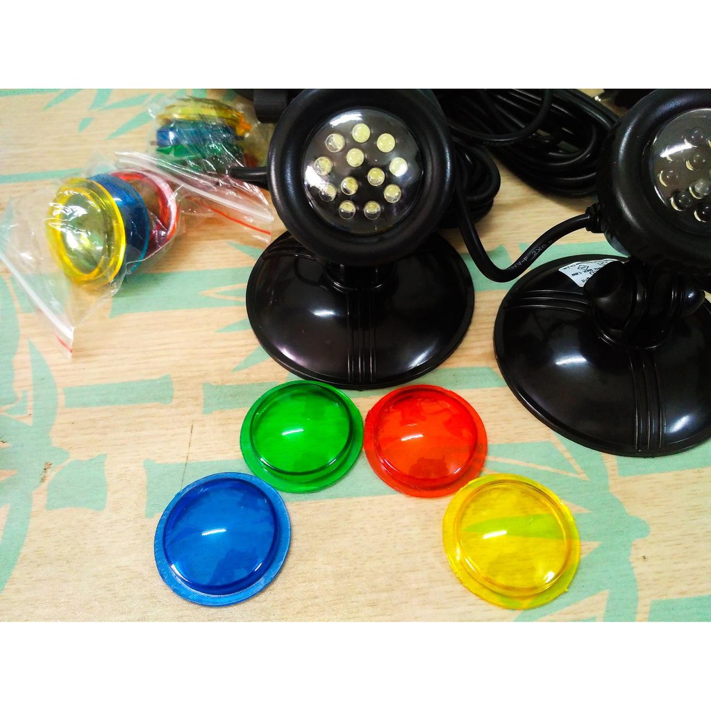 Đèn Led Chiếu Sáng Hồ Koi Jebao GL1led 3, GL 2led 3. Đèn đặt chìm hoàn toàn trong nước