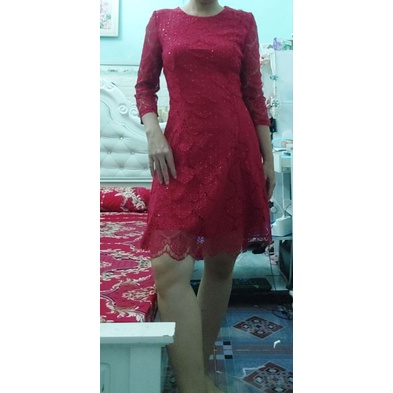 Thanh lý đầm kim sa vảy cá size dưới 52kg