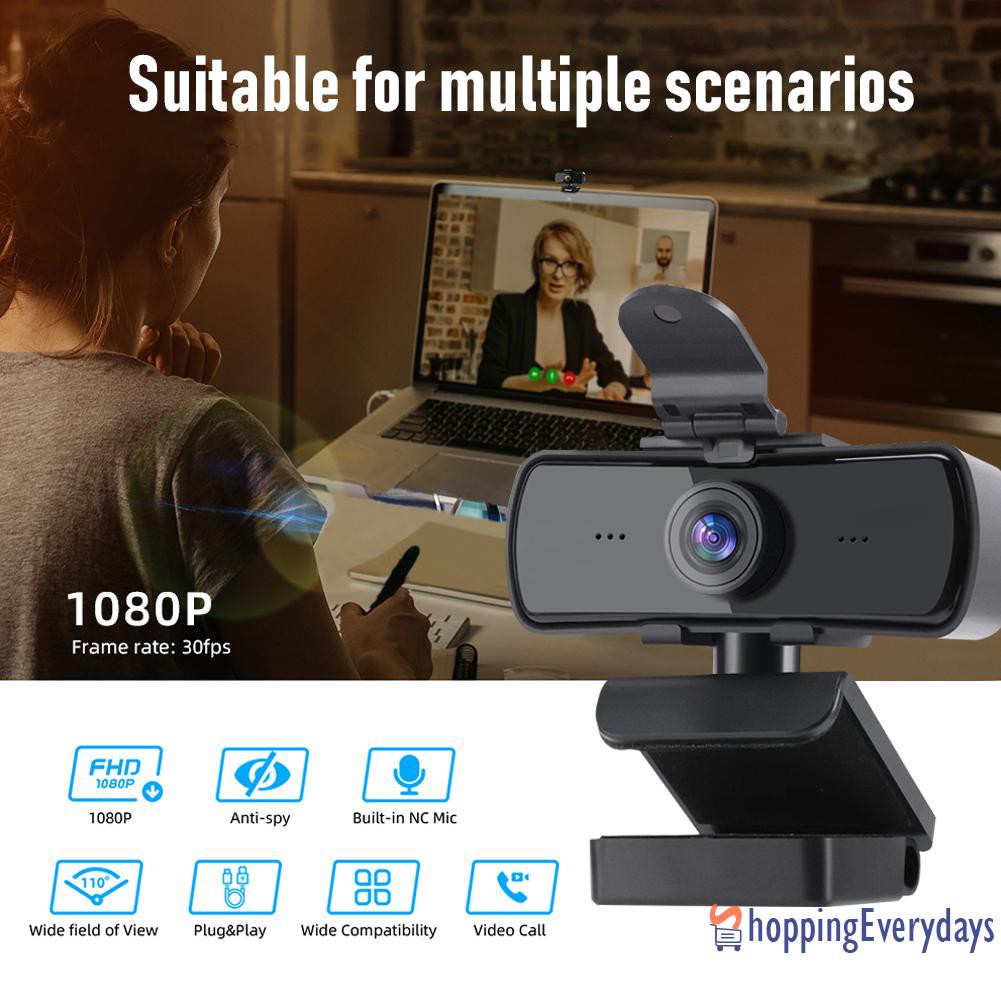 Webcam Usb 1440p Hd Cho Máy Tính