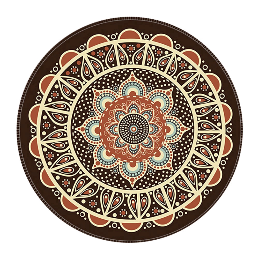 Miếng Lót Chuột Chống Trượt Phong Cách Bohemia Vintage