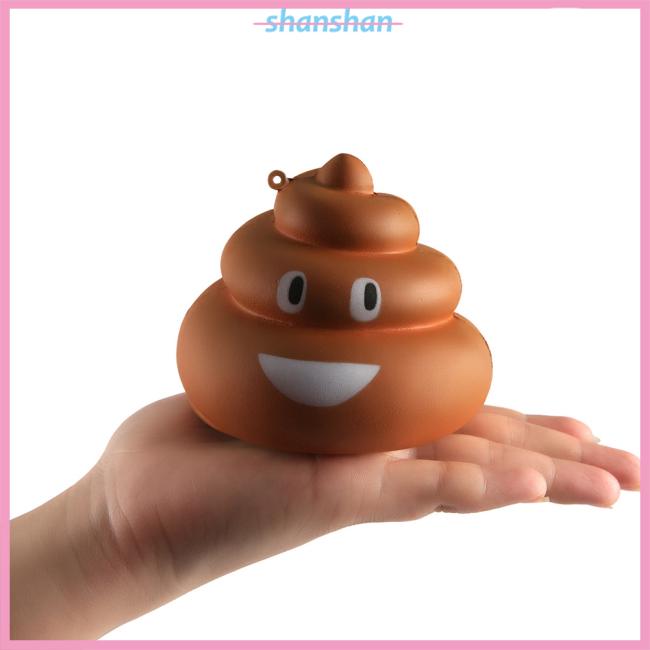 Funny Squishy Simulate Poop Squeeze Toy Stress Reliever Gag Prank Toy for Kid Gift