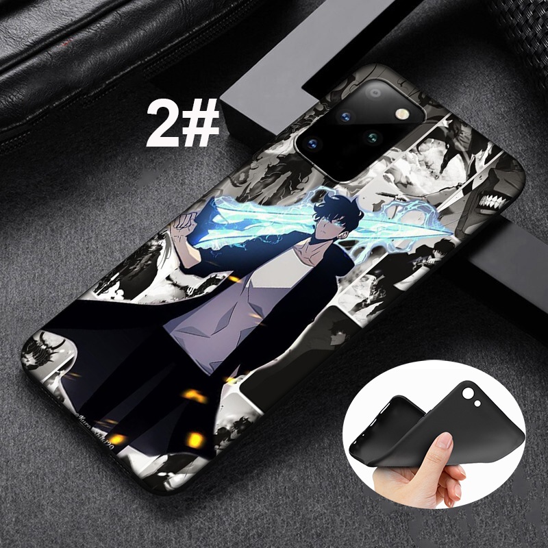 Ốp Điện Thoại Dẻo Họa Tiết Hoạt Hình Solo Leveling Cho Samsung Galaxy A11 A12 A22 A32 M21 M30s J4 Core A82 A9 GA198