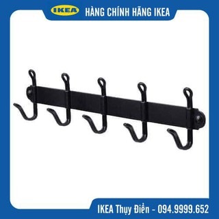Thanh treo khăn 5 móc ikea