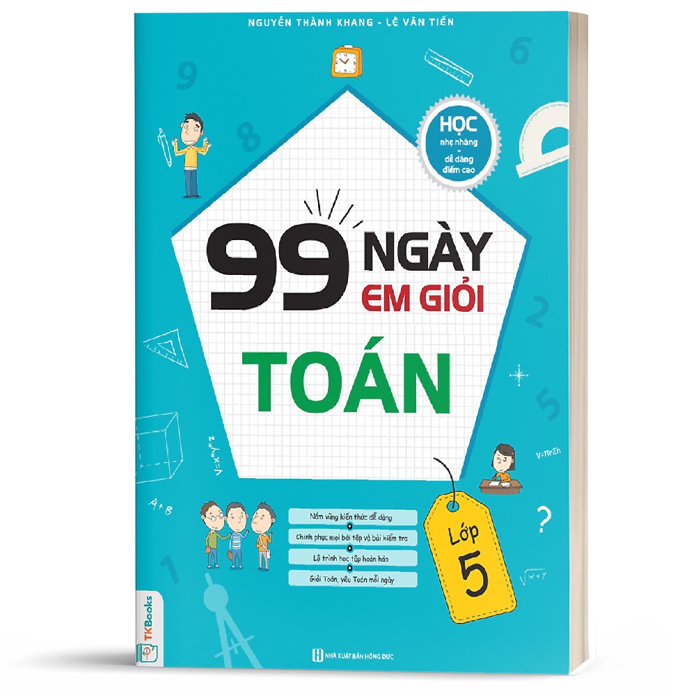 Sách - 99 ngày em giỏi Toán lớp 5