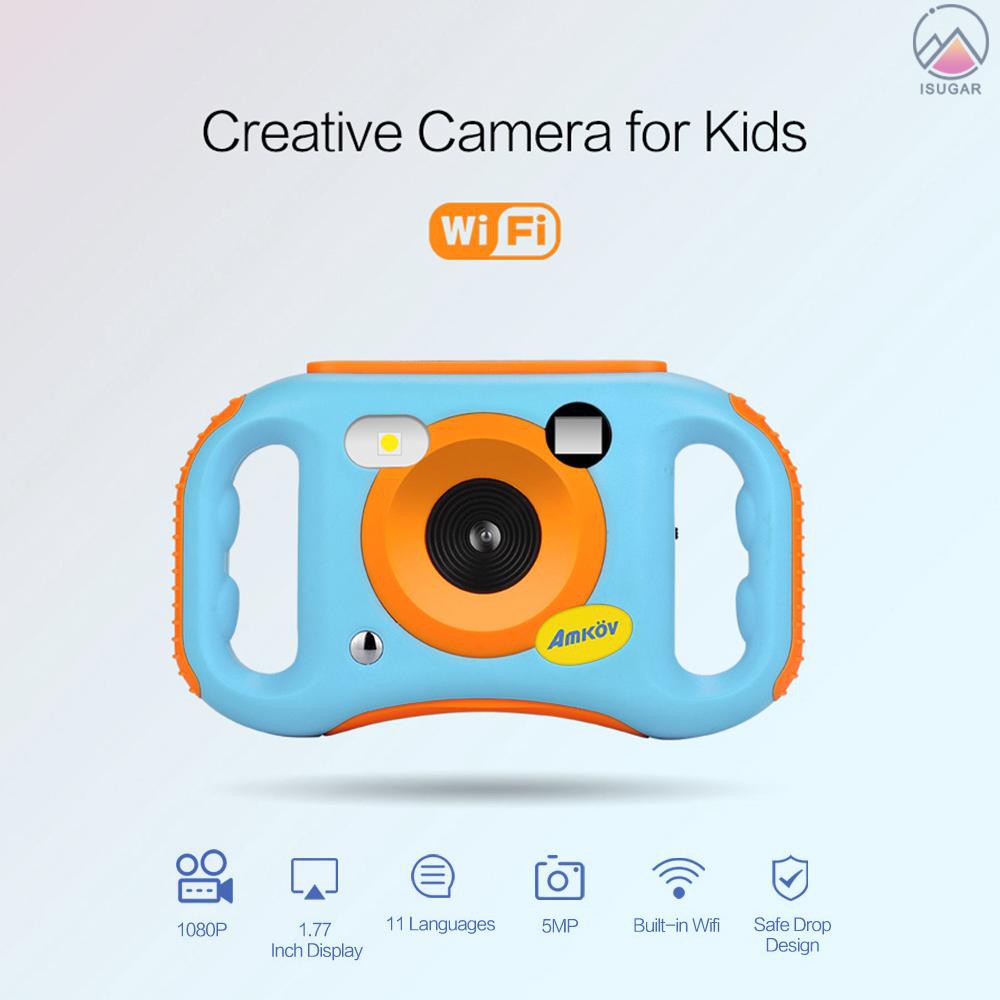 Camera Kỹ Thuật Số Amkov Wifi Max. 5 Mega Pixels