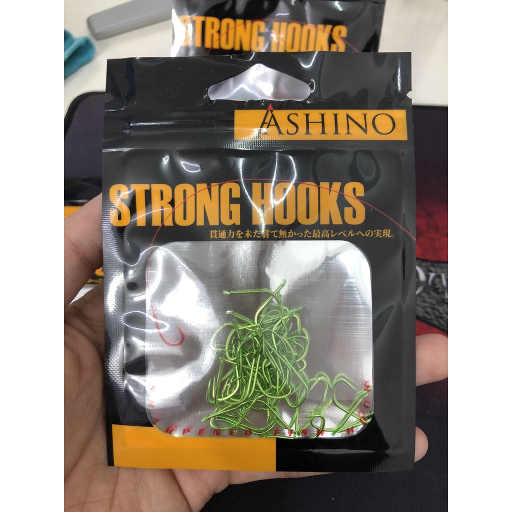 Lưỡi Câu Cá Không Ngạnh Ashino Strong Hooks