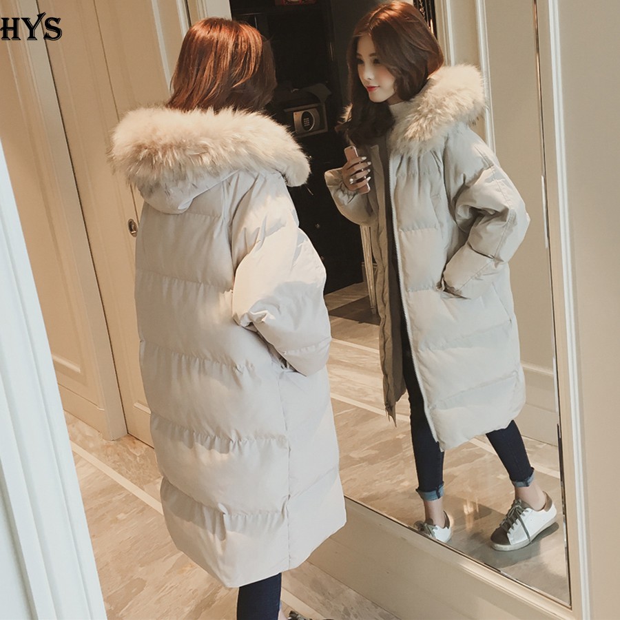 [Có sẵn] ÁO PHAO CỔ LÔNG DÁNG DÀI SANG CHẢNH CHO MÙA ĐÔNG | BigBuy360 - bigbuy360.vn