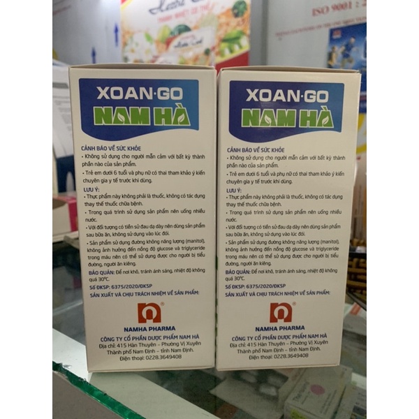 Viên ngậm viêm mũi, viêm xoang XOAN-GO Nam Hà