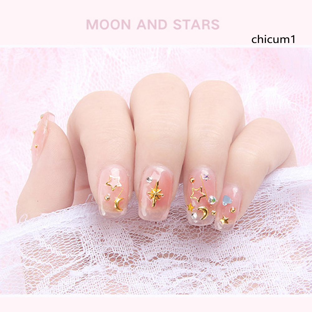 [Hàng mới về] Hộp phụ kiện trang trí móng tay 3d chất lượng cao