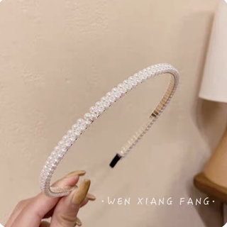 Bờm Cài Tóc Đính Hạt Phong Cách Hàn
