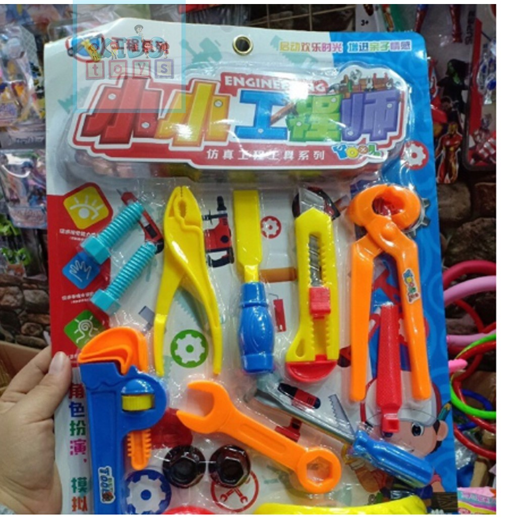 [Mã LIFETOYS1 giảm 30K đơn 99K] Đồ chơi sửa chữa cho bé nhiều chi tiết, giúp bé phát triển tư duy sáng tạo