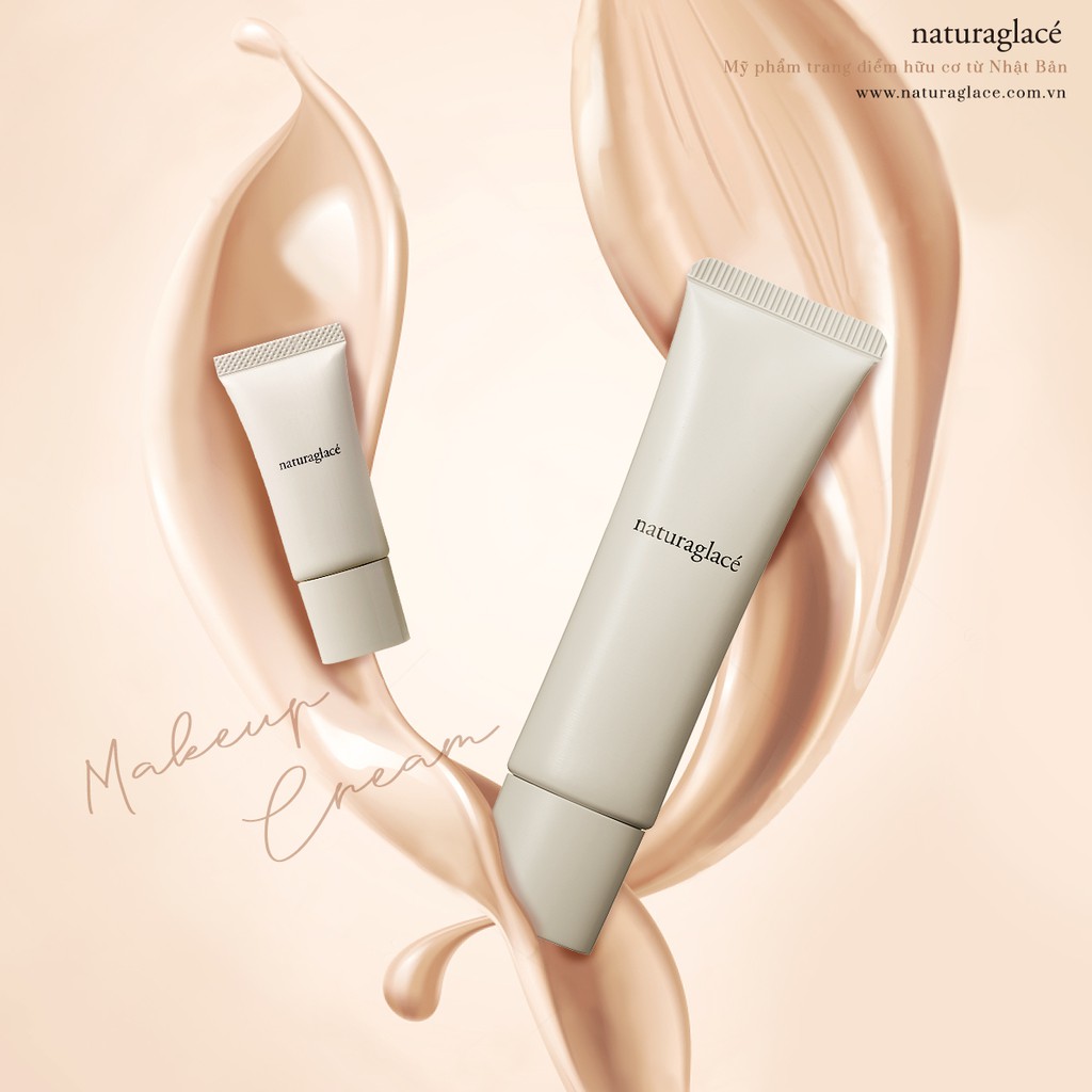 Kem nền dưỡng da đa năng hữu cơ naturaglacé make up cream size mini | BigBuy360 - bigbuy360.vn