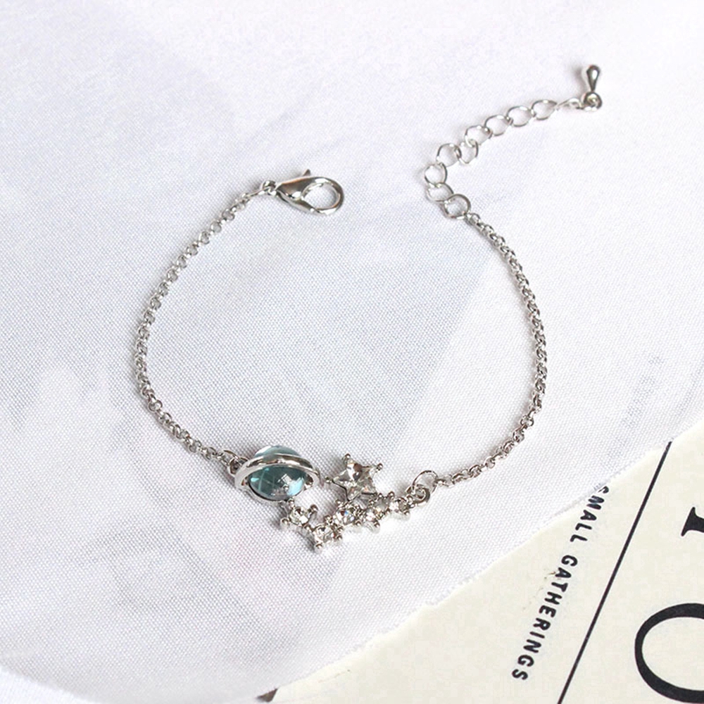 Lắc tay kiểu dáng cổ điển đính chòm sao xinh xắn