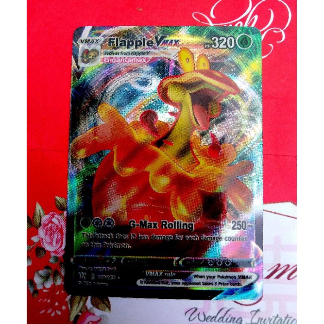 Hottt--- Thẻ bài Pokemon Chính Hãng Vmax Flapple