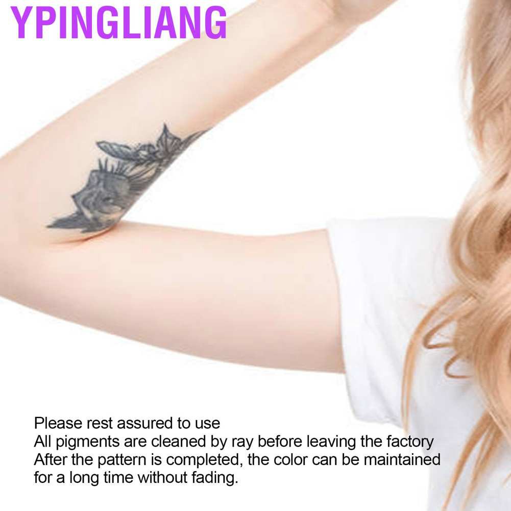 Ypingliang Professional Portable Fast Coloring Body Tattoo Pigment Long Lasting Ink 90ml