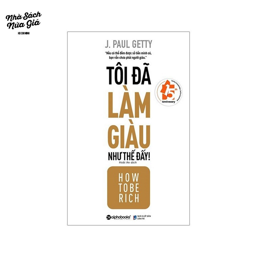 Sách - Tôi đã làm giàu như thế đấy