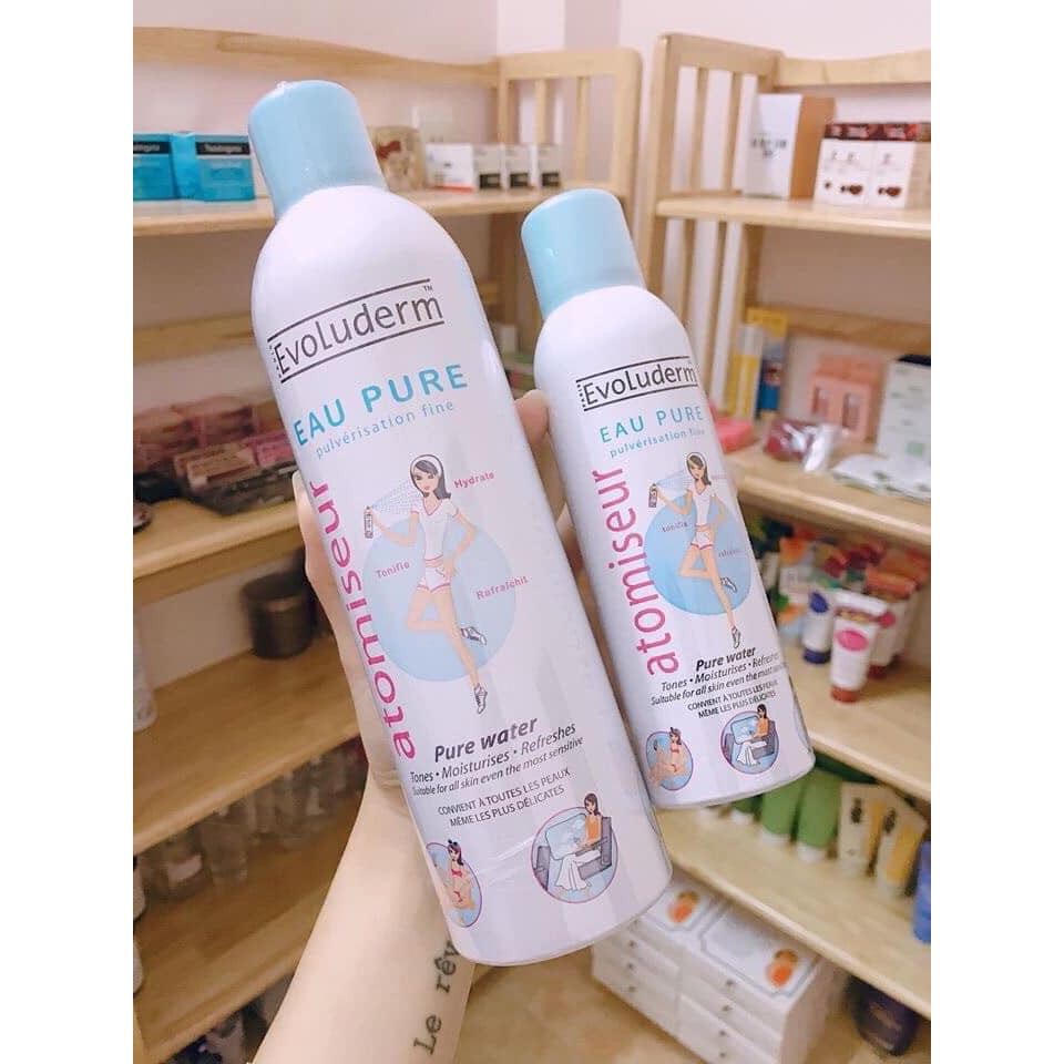 Xịt Khoáng Cấp Nước Evoluderm Pháp 400ml và 150ml | BigBuy360 - bigbuy360.vn