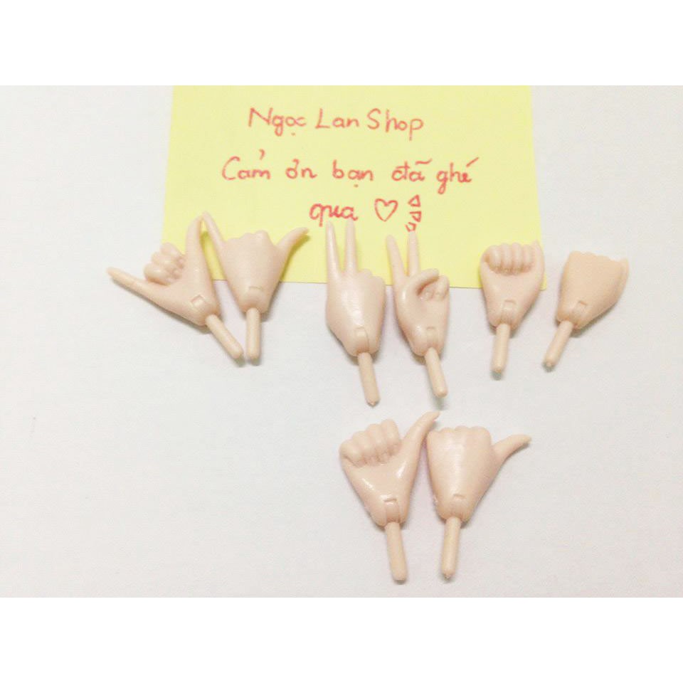 Bộ tay và bàn chân cho xinyi