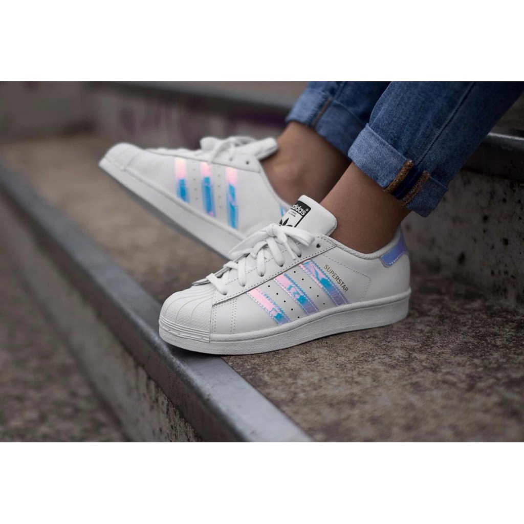 [Hàng Chính Hãng] Giày Sneaker Thể Thao Nam Nữ Adidas Originals Superstar Hologram mới nhất [ AQ6278] HOT TRE