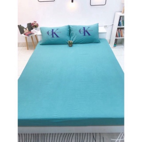 Bộ 3 món ga gối cotton đũi Bella Ho mát mịn đủ kích thước