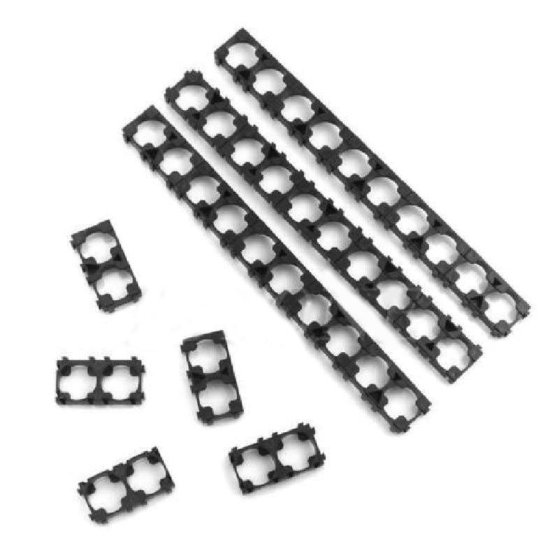 Bộ 10 đế nhựa tản nhiệt gắn pin 18650