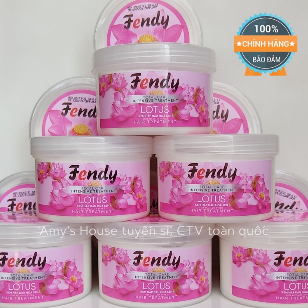 Kem Ủ Tóc (Kem Ủ Lạnh) Hoa Sen FENDY 500g