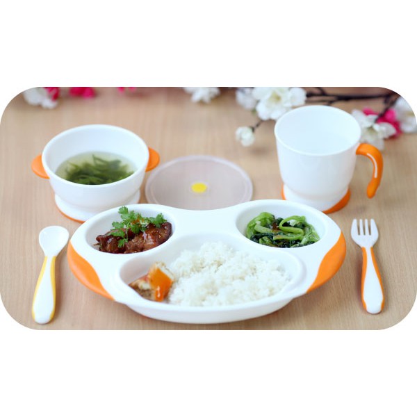 Khay Ăn Dặm Chủ Động 3 Ngăn Richell