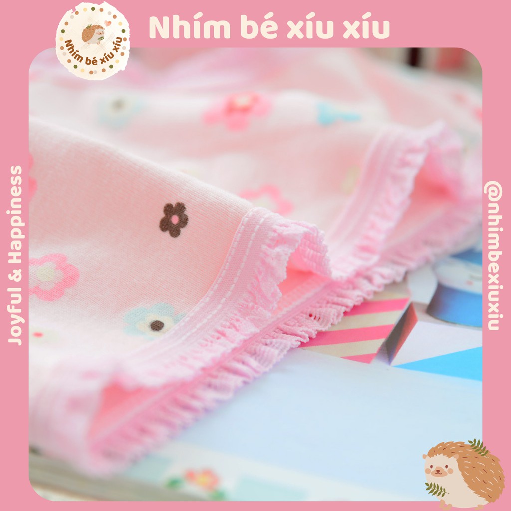 Quần chip bé gái (10-35 kg) quần lót tam giác cotton co giãn tốt