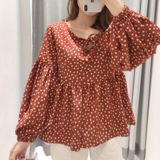 Áo bbd hoa nhí đỏ