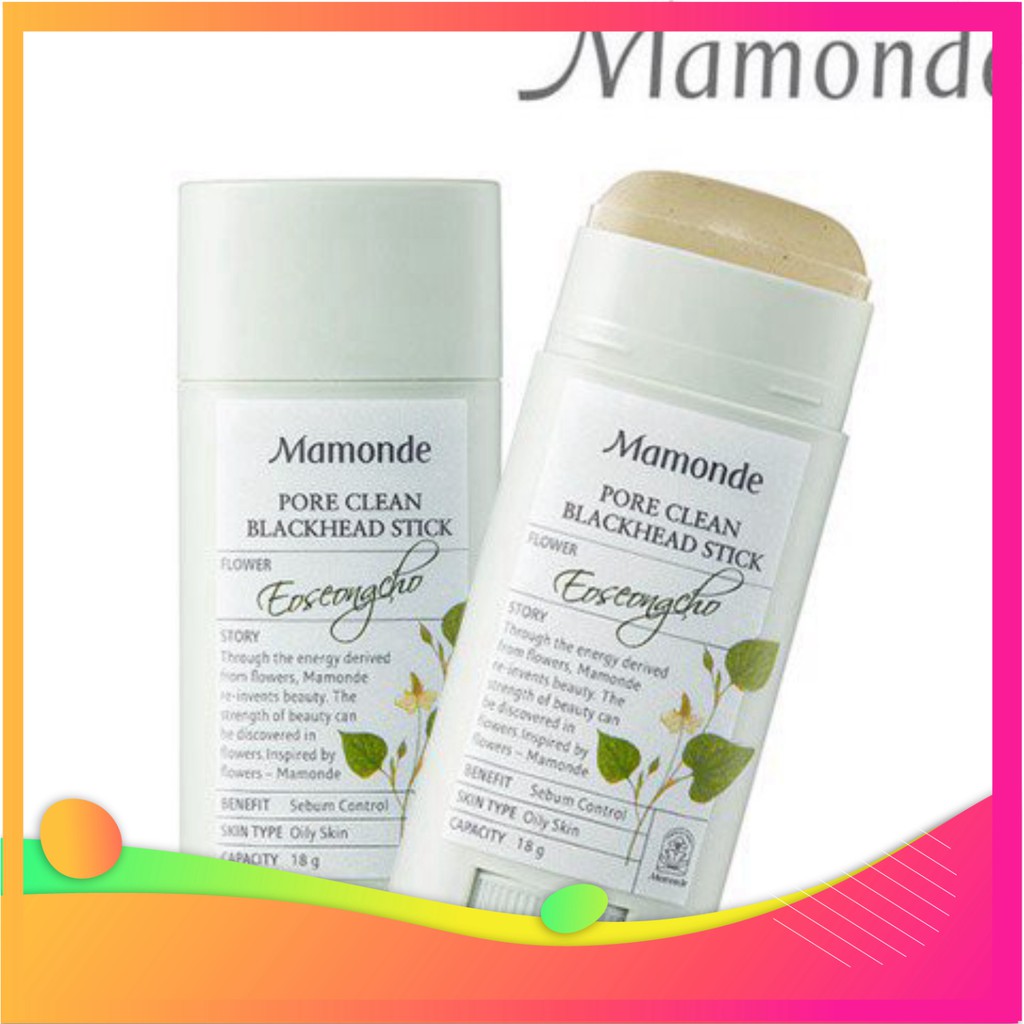 THANH LĂN MỤN ĐẦU ĐEN MAMONDE MẪU MỚI NHẤT 2018