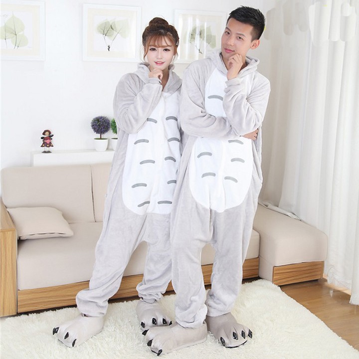 Bộ Đồ Thú Totoro Cho Nam Và Nữ Chất Nhung Mềm Mịn | BigBuy360 - bigbuy360.vn