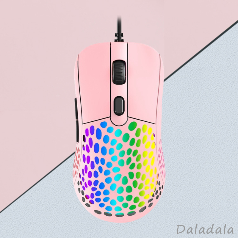 Chuột Chơi Game Có Dây Siêu Nhẹ 6400 Dpi | BigBuy360 - bigbuy360.vn