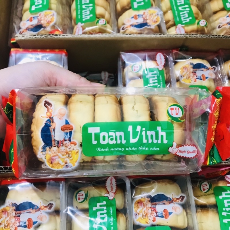 Bánh nướng thập cẩm Toàn vinh Gói 5 Chiếc