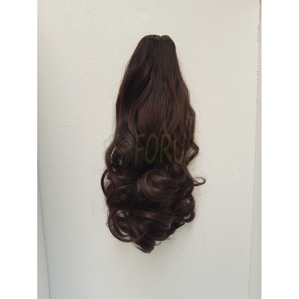 Tóc giả kẹp ngoạm N52 dài 36-38cm  ❤️FREESHIP❤️ Sỉ 60k