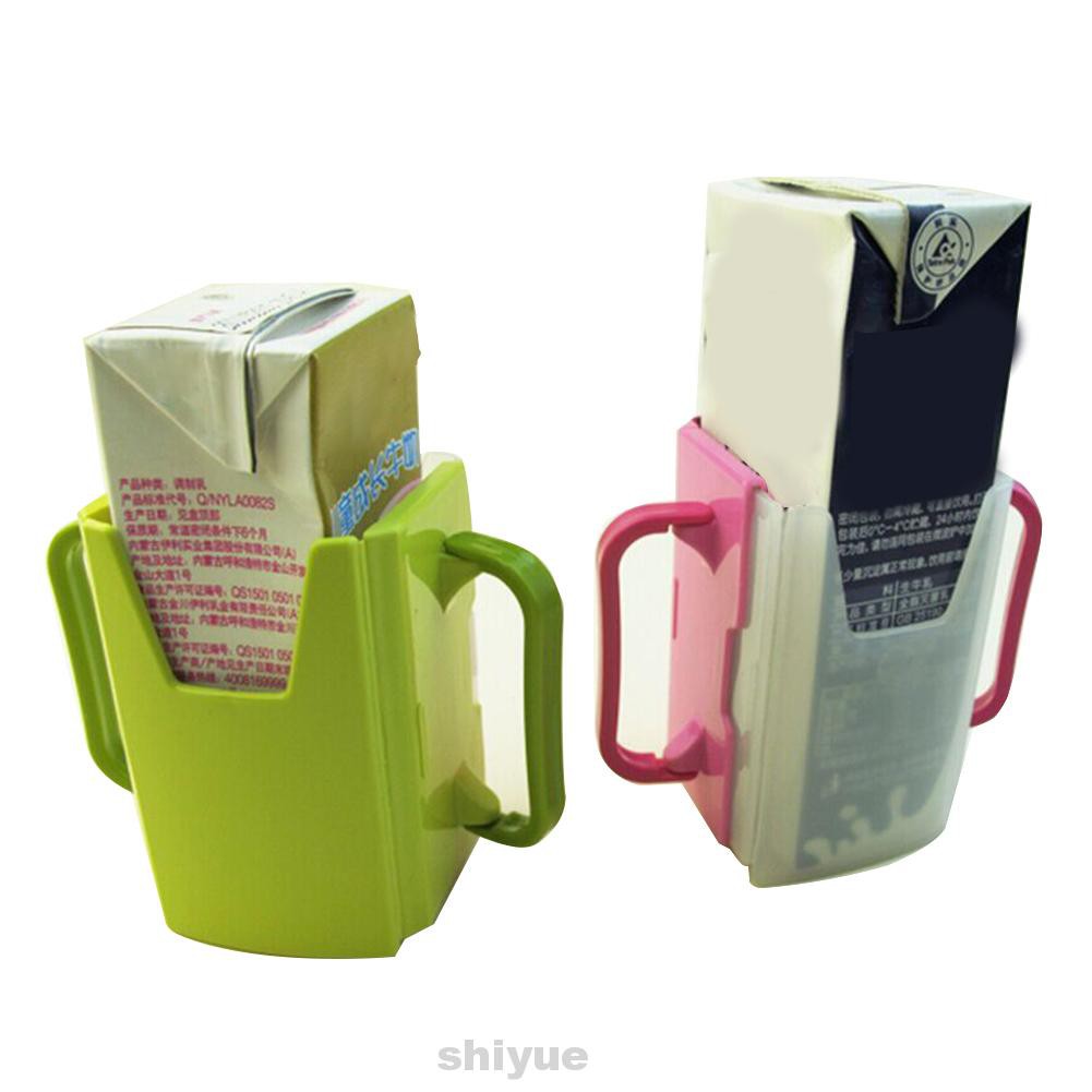 Drink Practical Storage Foldable Adjustable Size With Handles Protable Bottle Cup Milk Box Holder