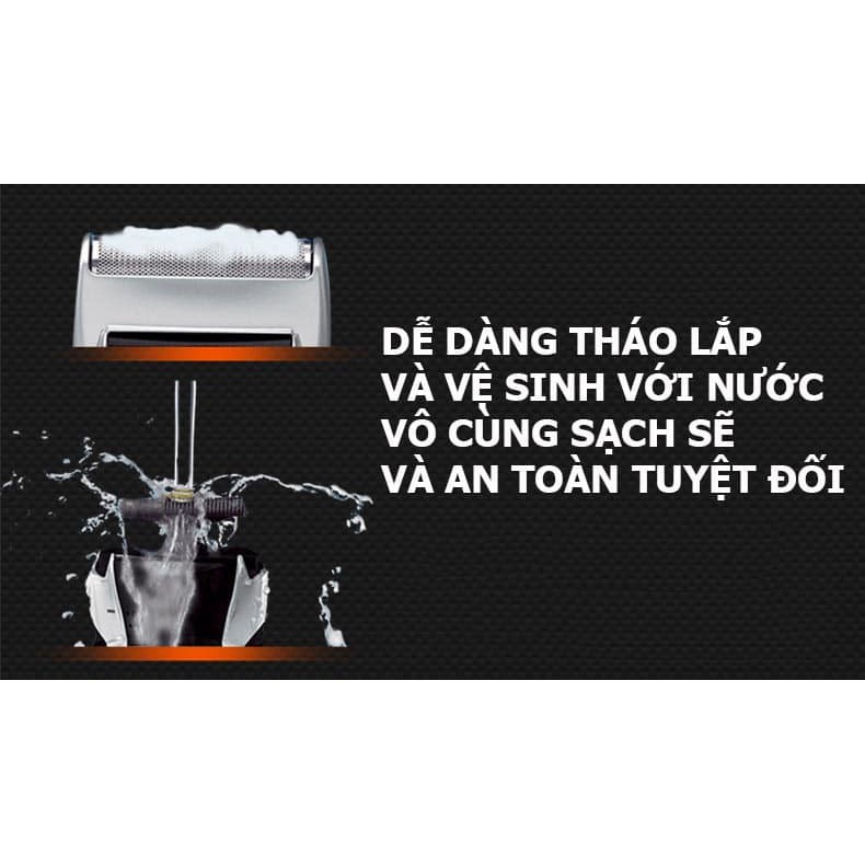 Máy Cạo Râu PANASONIC ESB 383 Cao Cấp Chống Nước,Cạo Bọt Khô Tặng Kèm 2 Pin [ Cam Kết Chính Hãng Video Ảnh Thật ]