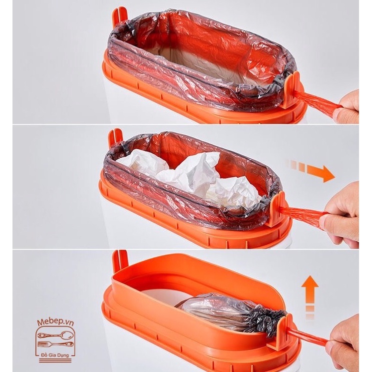 Thùng rác thông minh tự động đóng gói Joybos 15L, thùng rác để nhà vệ sinh