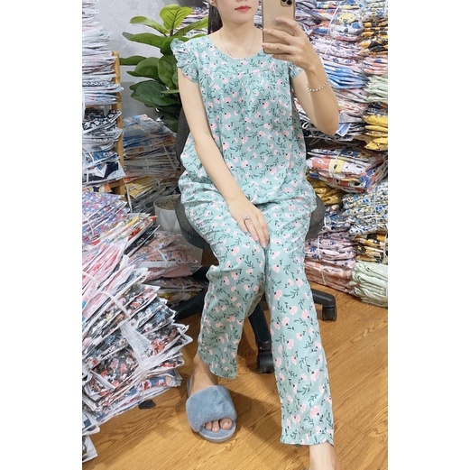 Đồ bộ lanh ( Tole ) dài cánh tiên Vnxk F21