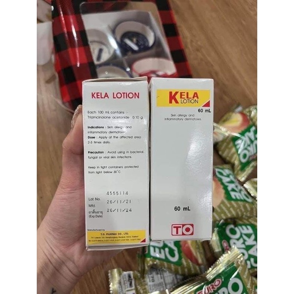 KELA LOTION DÀNH CHO VIÊM LỖ CHÂN LÔNG 60ML THÁI LAN