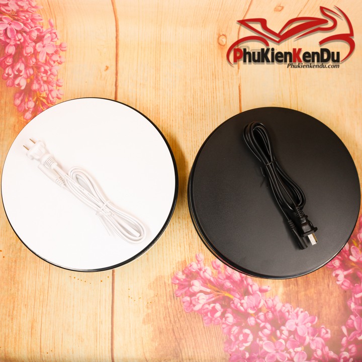 Bàn xoay, đế xoay 360, size 25CM, tải 20KG, xoay mô hình, xoay kính mát, giày dép, dùng điện 220V - TURNTABLE BKL