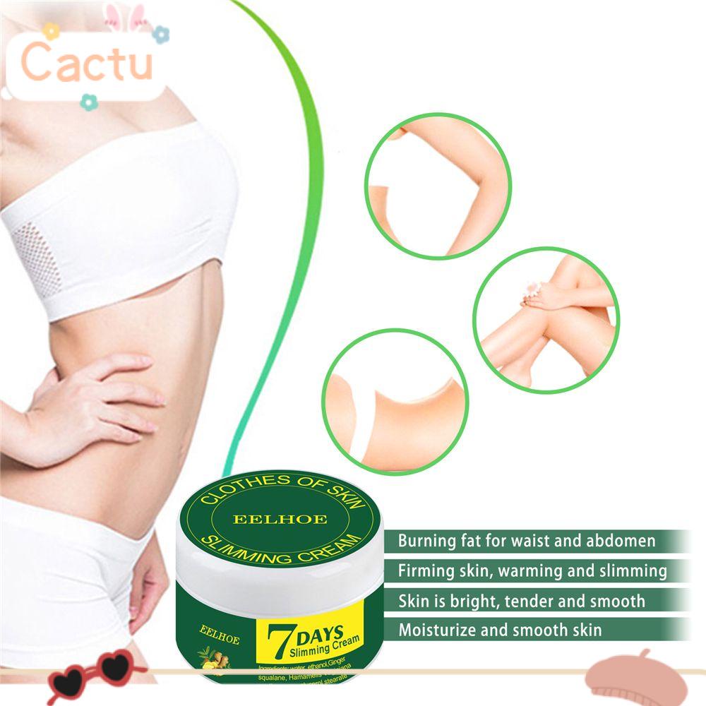 CACTU Firming Extreme For Tummy Abdomen Belly and Waist 7 Days Ginger Slimming Cream Weight Loss Natural Ingredients Body Fat Burning Massage Anti Cellulite
