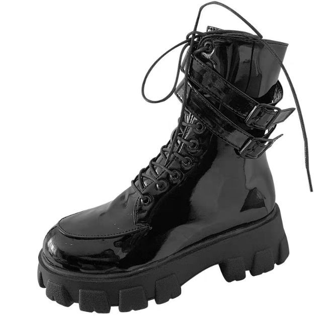 (ORDER) Boots cổ cao ulzzang M34 cực ngầu Newlife Shop