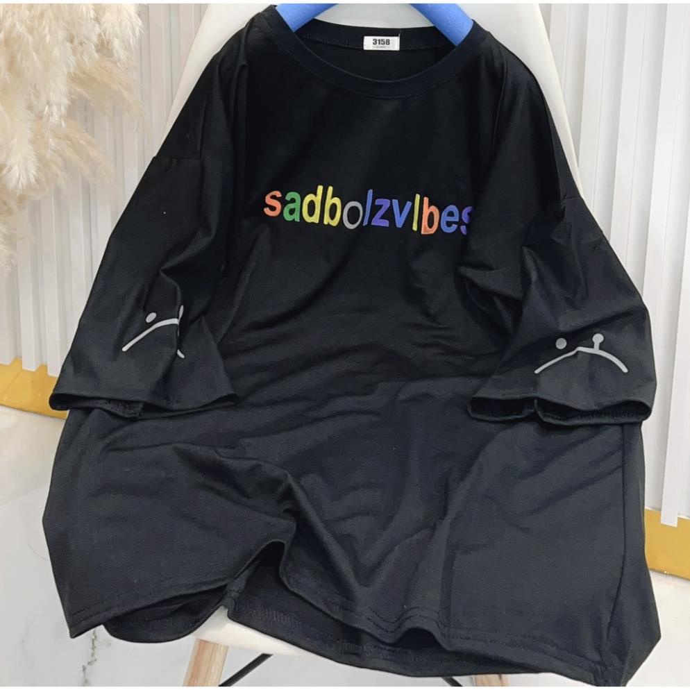Áo Thun Nam Nữ  Form Rộng Hàn Quốc Mặt Buồn Sadboys Dày Mịn Thoáng Mát Thiết Kế Thời Trang Kiểu Dáng Năng Động Trẻ Trung