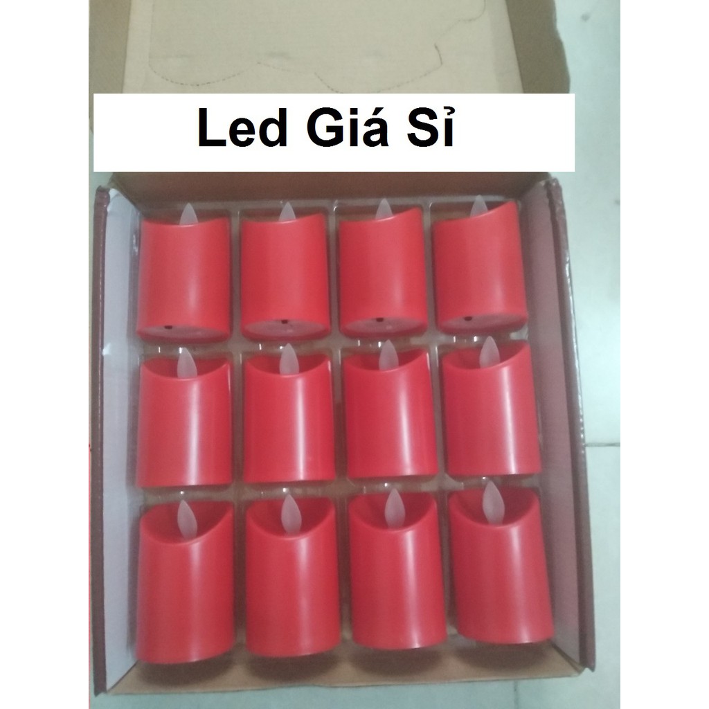 [GIÁ HỦY DIỆT]Bộ 12 Đèn Sáp Điện Tử,Đèn Cầy Điện Tử, Nến Điện Tử