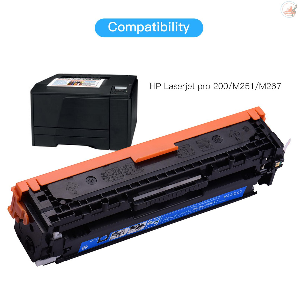 Hộp Mực Màu Tương Thích Với Hp Laserjet Pro 200 / M251 / M267 (Cyan, 1- Pack)