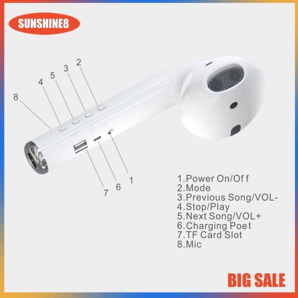 【SUN】Giant Headphone Speaker Stereo Music Surround Portable Outdoor Speaker