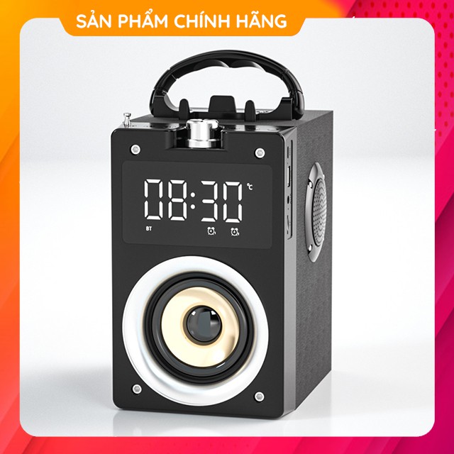 [Rẻ Vô Địch] Loa Nghe Nhạc Bluetooth Không Dây Xách Tay MC H1 Kiêm Đài Radio FM Âm Thanh Vòm 3D Trầm Ấm