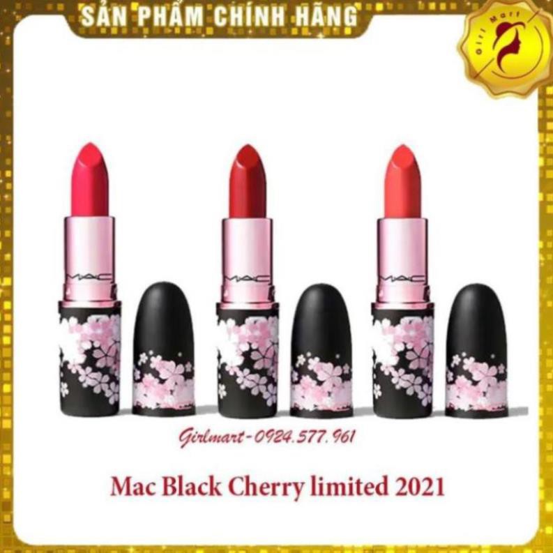 Son Mac hoa anh đào Balck Cherry phiên bản giới hạn mới nhất 2021 | BigBuy360 - bigbuy360.vn