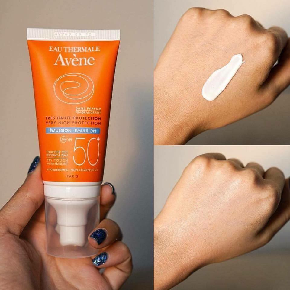 Kem Chống Nắng Eau Thermale Avene SPF50+ 50ml (Mẫu mới)